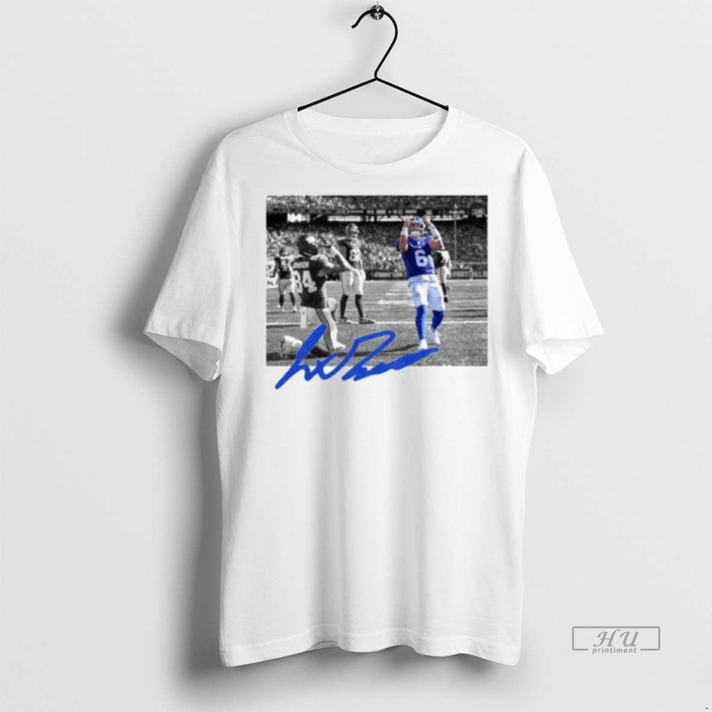 Officials Jaxson Dart Touchdown New York Football Fan - Adult & Kids T-Shirts, Sweatshirts & Hoodies apparel design preview 1