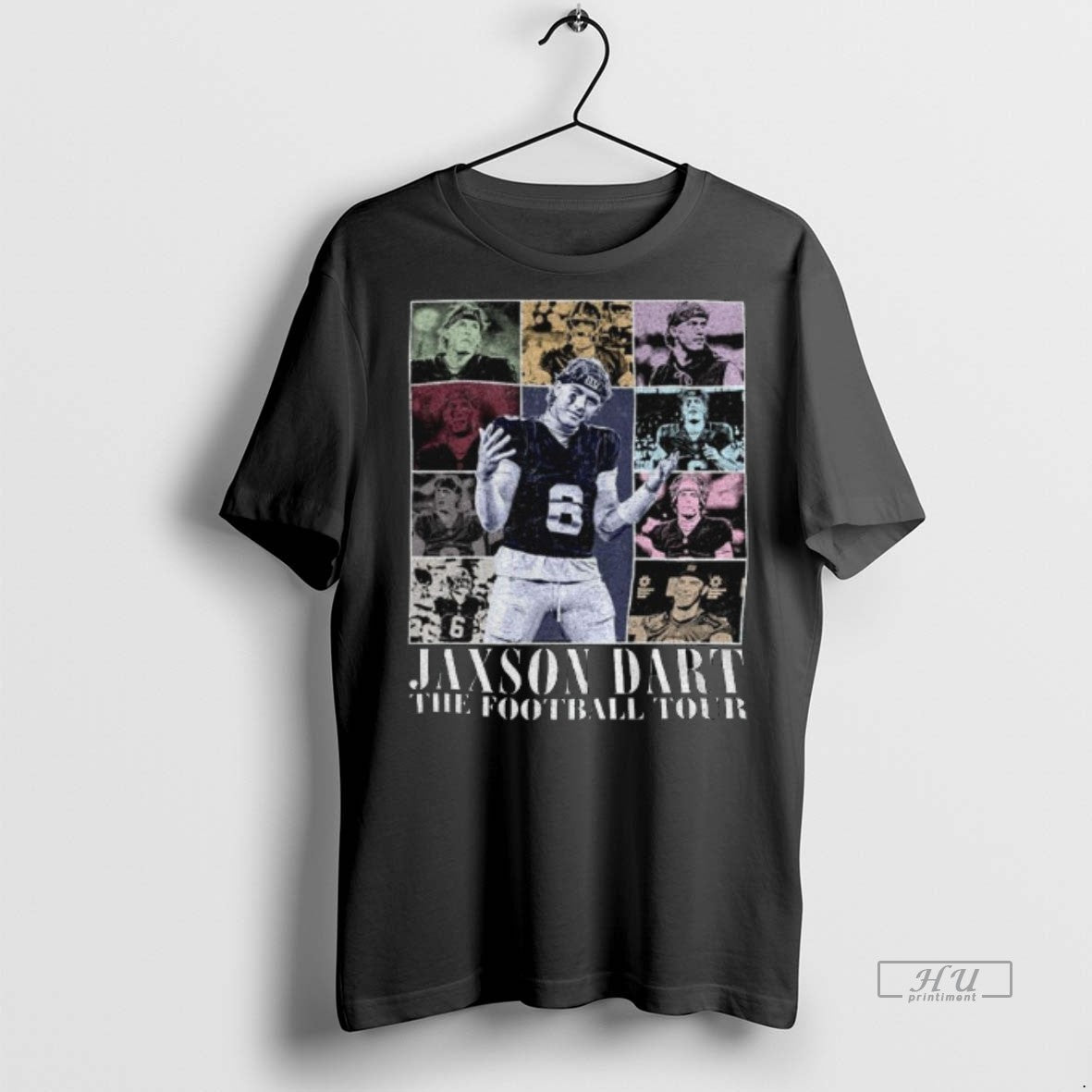 Officials Jaxson Dart Vintage New York Giants - Adult & Kids T-Shirts, Sweatshirts & Hoodies apparel design preview 1