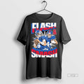 Officials Jaxson Dart And Cam Skattebo Flash Smash - Adult & Kids T-Shirts, Sweatshirts & Hoodies apparel design preview 1