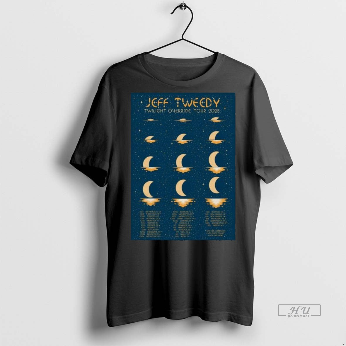 Officials Jeff Tweedy Twilight Override 2025 Tour - Adult & Kids T-Shirts, Sweatshirts & Hoodies apparel design preview 1