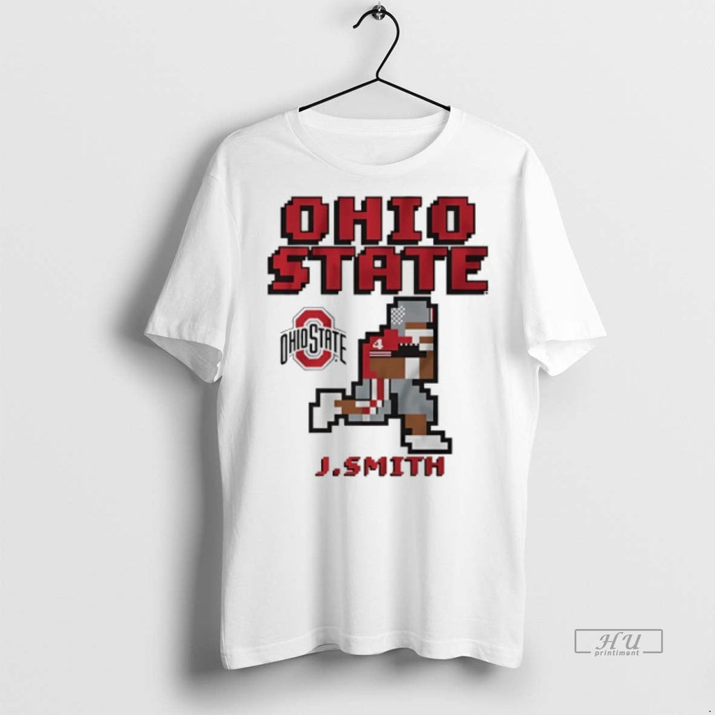 Officials Jeremiah Smith Ohio State Football Retro - Adult & Kids T-Shirts, Sweatshirts & Hoodies apparel design preview 1