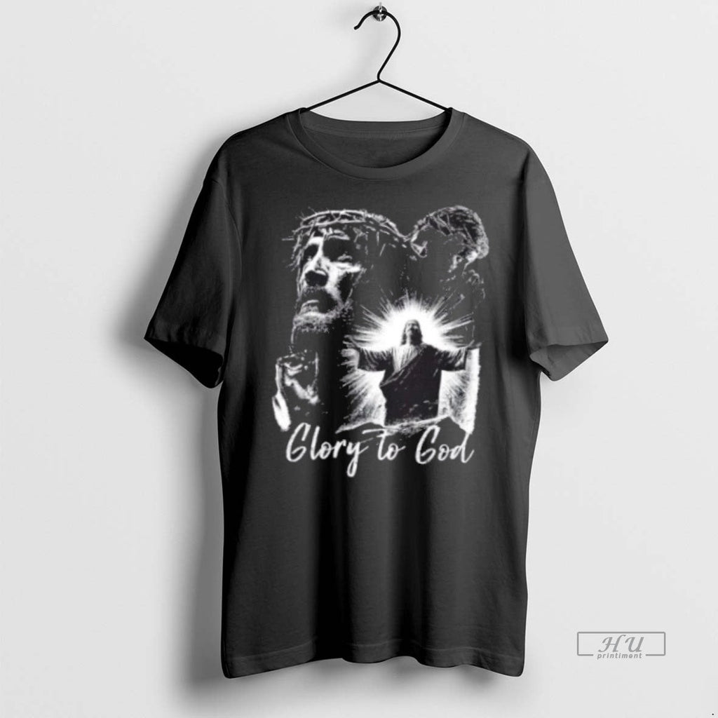 Officials Jesus Glory To God Retro Sweater - Adult & Kids T-Shirts, Sweatshirts & Hoodies apparel design preview 1