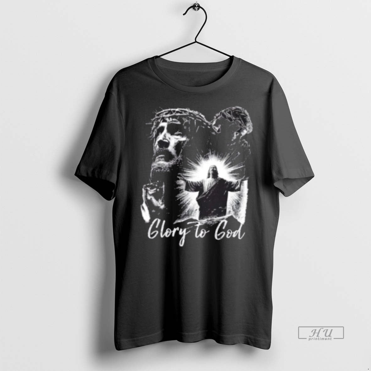Officials Jesus Glory To God Retro Sweater - Adult & Kids T-Shirts, Sweatshirts & Hoodies apparel design preview 1