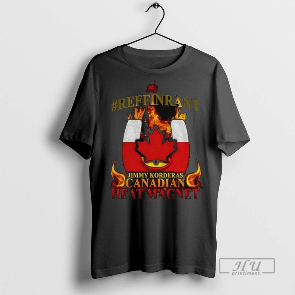 Officials Jimmy Korderas Canadian Heat Magnet - Adult & Kids T-Shirts, Sweatshirts & Hoodies apparel design preview 1