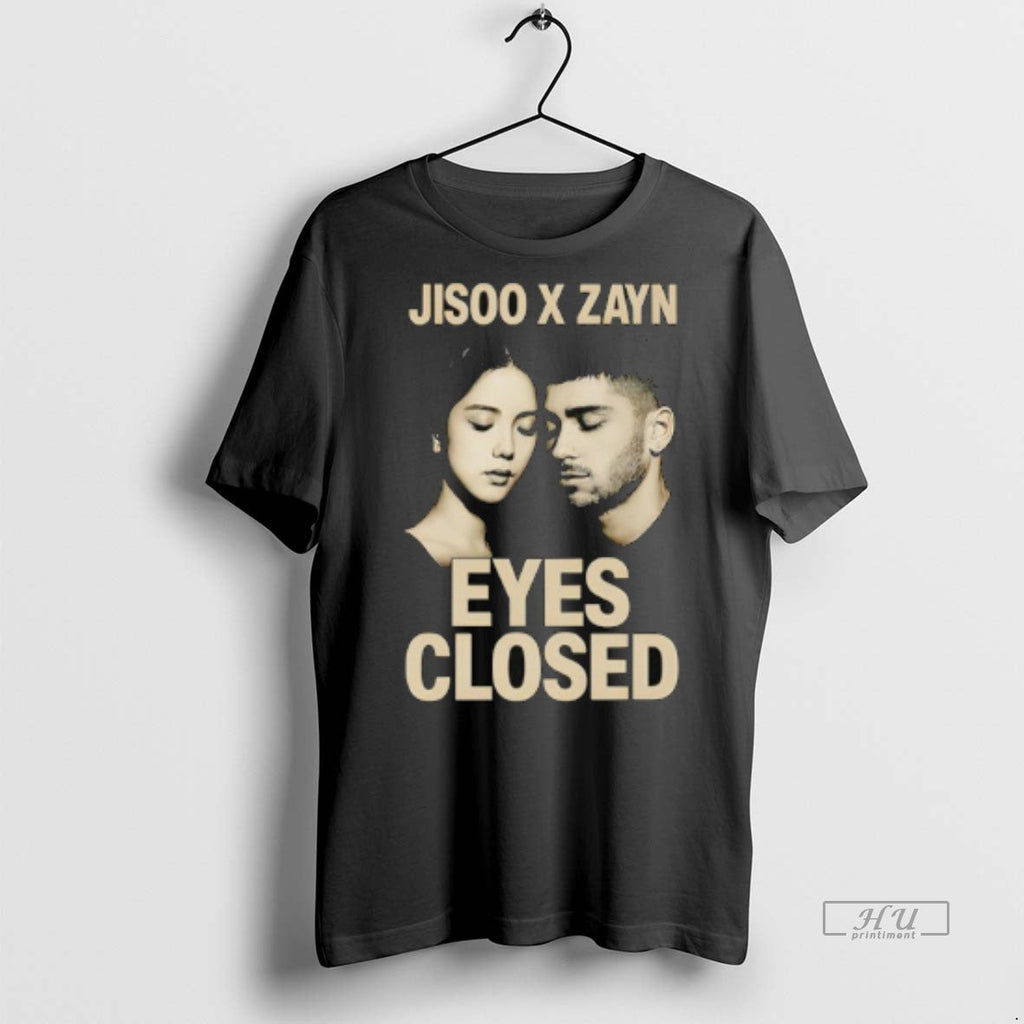 Officials Jisoo X Zayn Eyes Closed Sweater - Adult & Kids T-Shirts, Sweatshirts & Hoodies apparel design preview 1