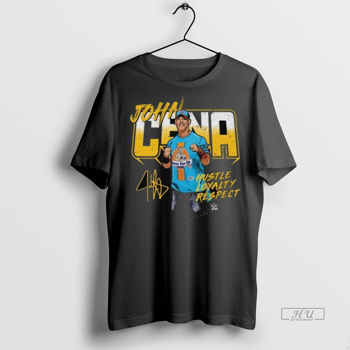 Officials John Cena Hustle Loyalty Respect Marker - Adult & Kids T-Shirts, Sweatshirts & Hoodies apparel design preview 1