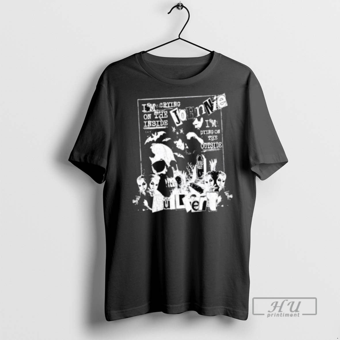 Officials Johnnie Guilbert Collage Im Crying On The - Adult & Kids T-Shirts, Sweatshirts & Hoodies apparel design preview 1