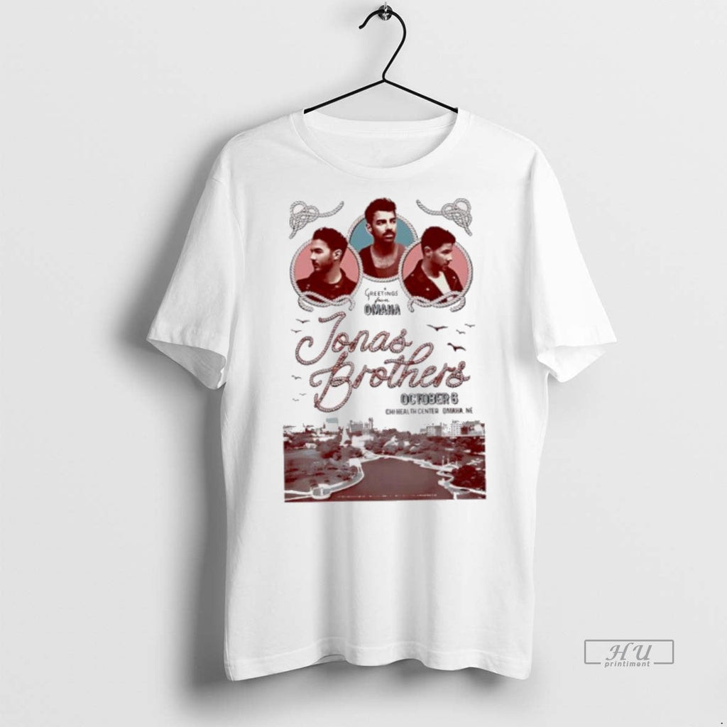 Officials Jonas Brothers Chi Health Center Omaha - Adult & Kids T-Shirts, Sweatshirts & Hoodies apparel design preview 1