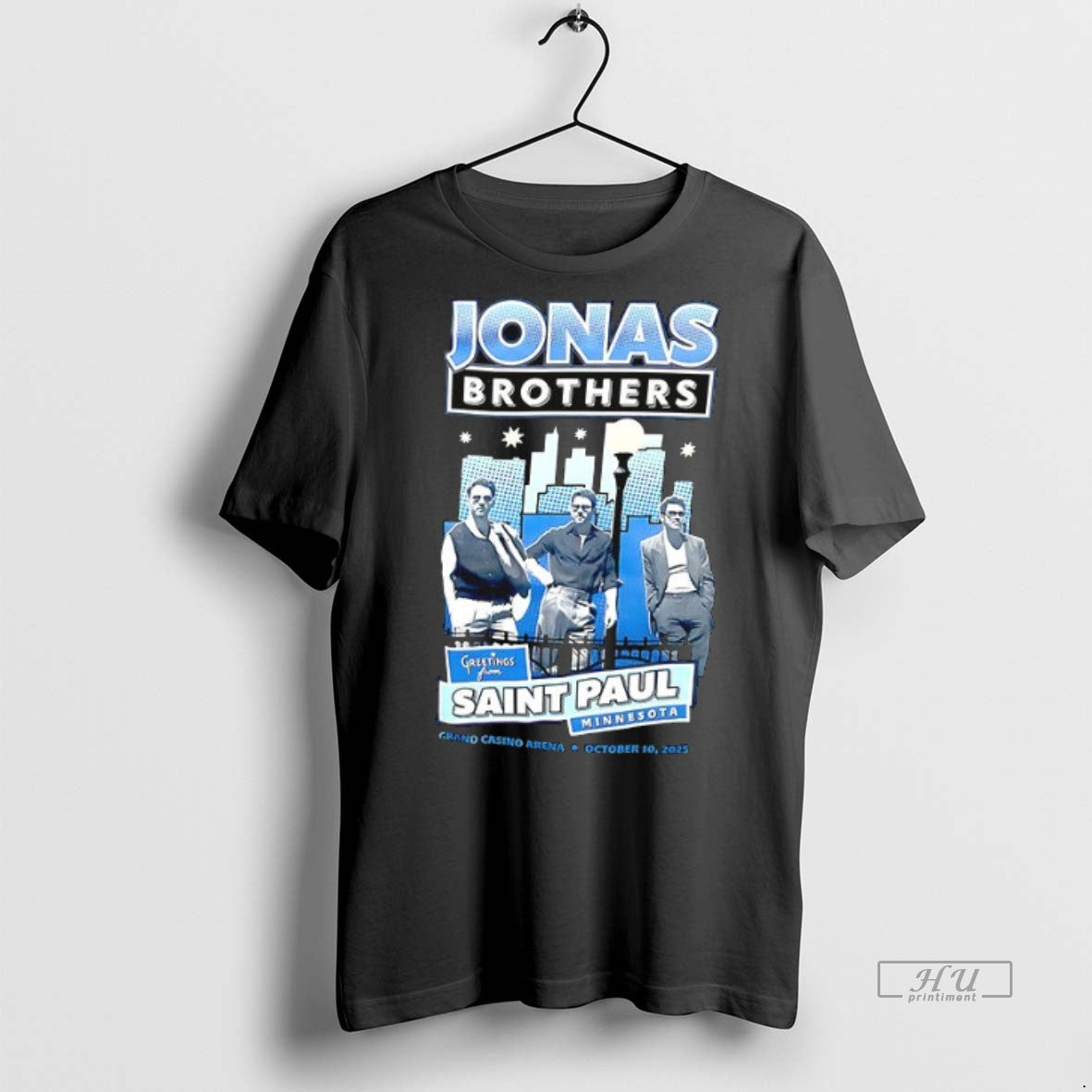 Officials Jonas Brothers Greetings From Saint Paul - Adult & Kids T-Shirts, Sweatshirts & Hoodies apparel design preview 1