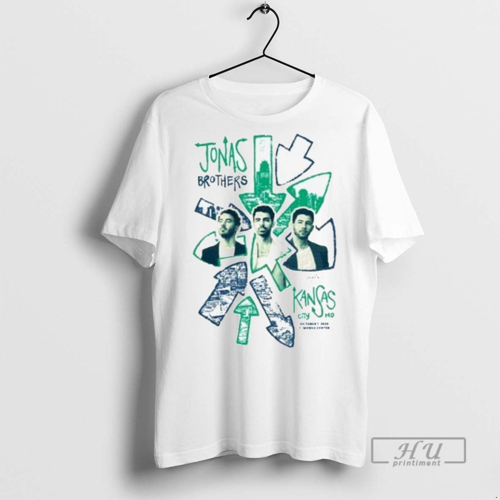 Officials Jonas Brothers October 7 2025 T Mobile - Adult & Kids T-Shirts, Sweatshirts & Hoodies apparel design preview 1