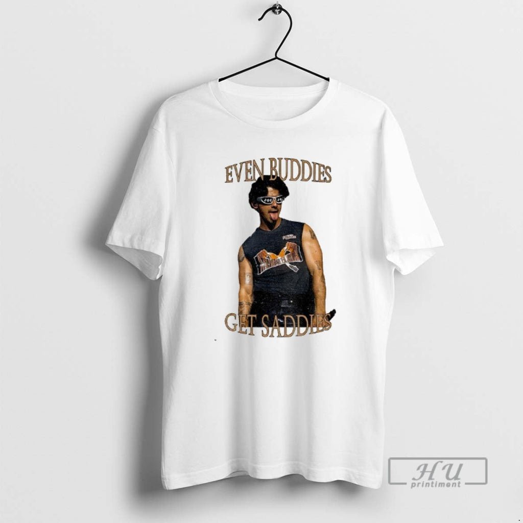 Officials Jonas Brothers Even Buddies Get Saddies - Adult & Kids T-Shirts, Sweatshirts & Hoodies apparel design preview 1