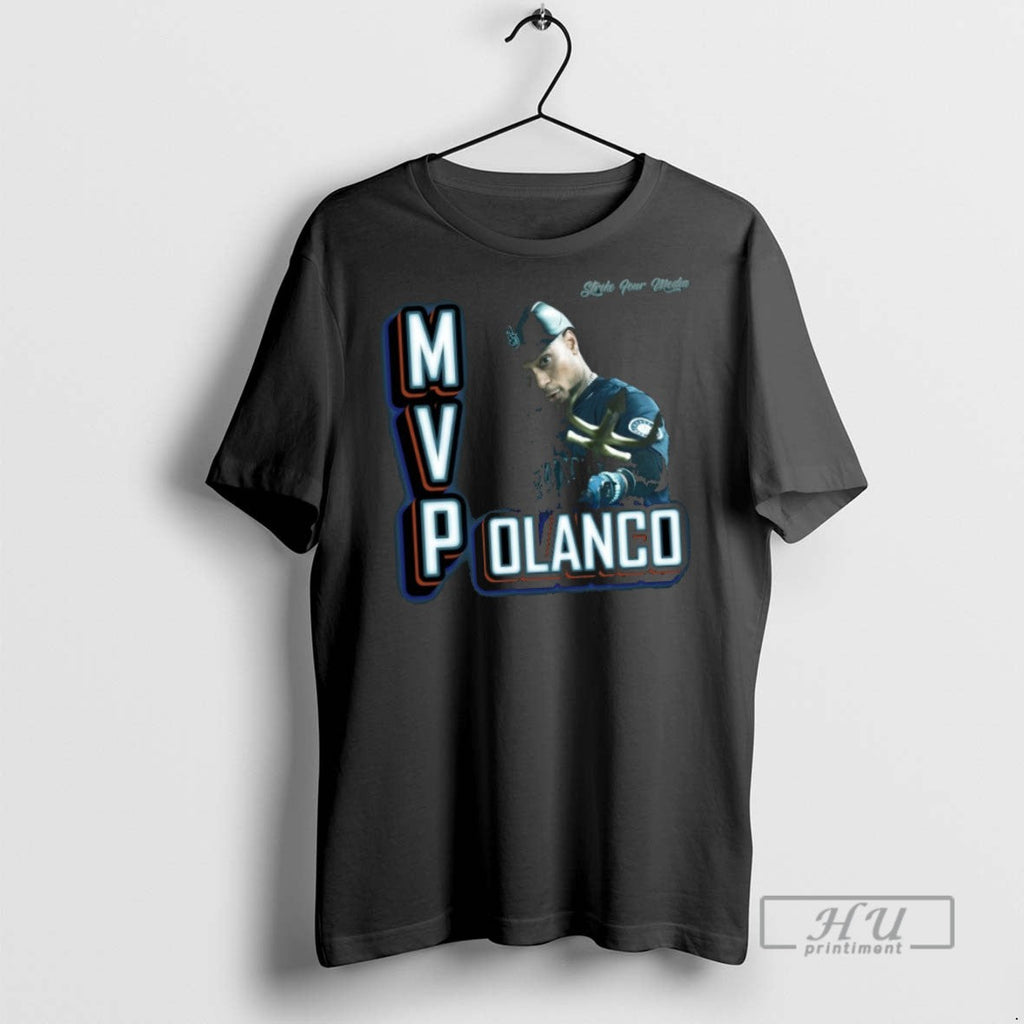 Officials Jorge Polanco M V Seattle Mariners Mlb - Adult & Kids T-Shirts, Sweatshirts & Hoodies apparel design preview 1