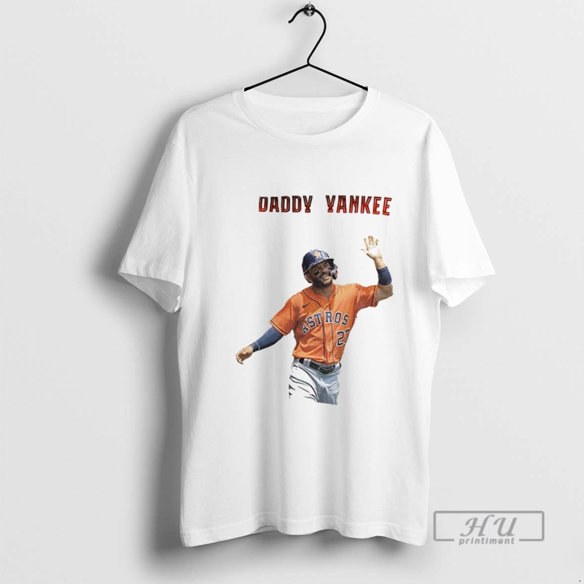 Officials Jose Altuve Houston Astros Daddy Yankees - Adult & Kids T-Shirts, Sweatshirts & Hoodies apparel design preview 1