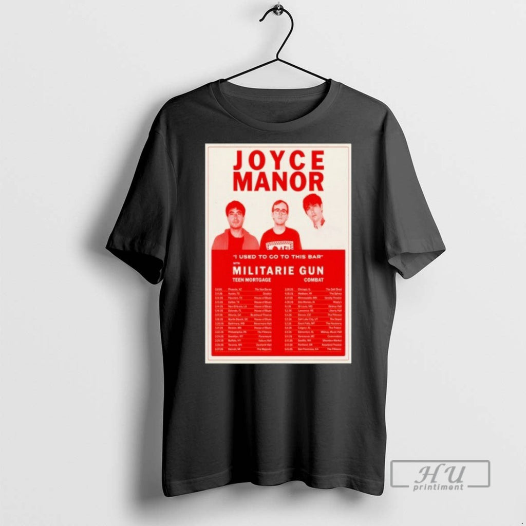 Officials Joyce Manor Bar Tour Militarie Gun Teen - Adult & Kids T-Shirts, Sweatshirts & Hoodies apparel design preview 1