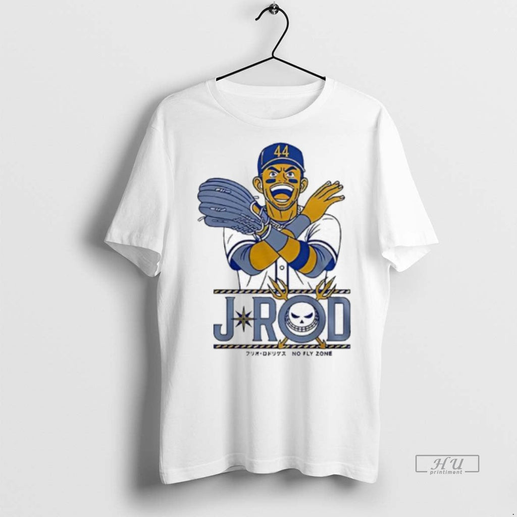Officials Julio Rodriguez Seattle Mariners J Rod No - Adult & Kids T-Shirts, Sweatshirts & Hoodies apparel design preview 1