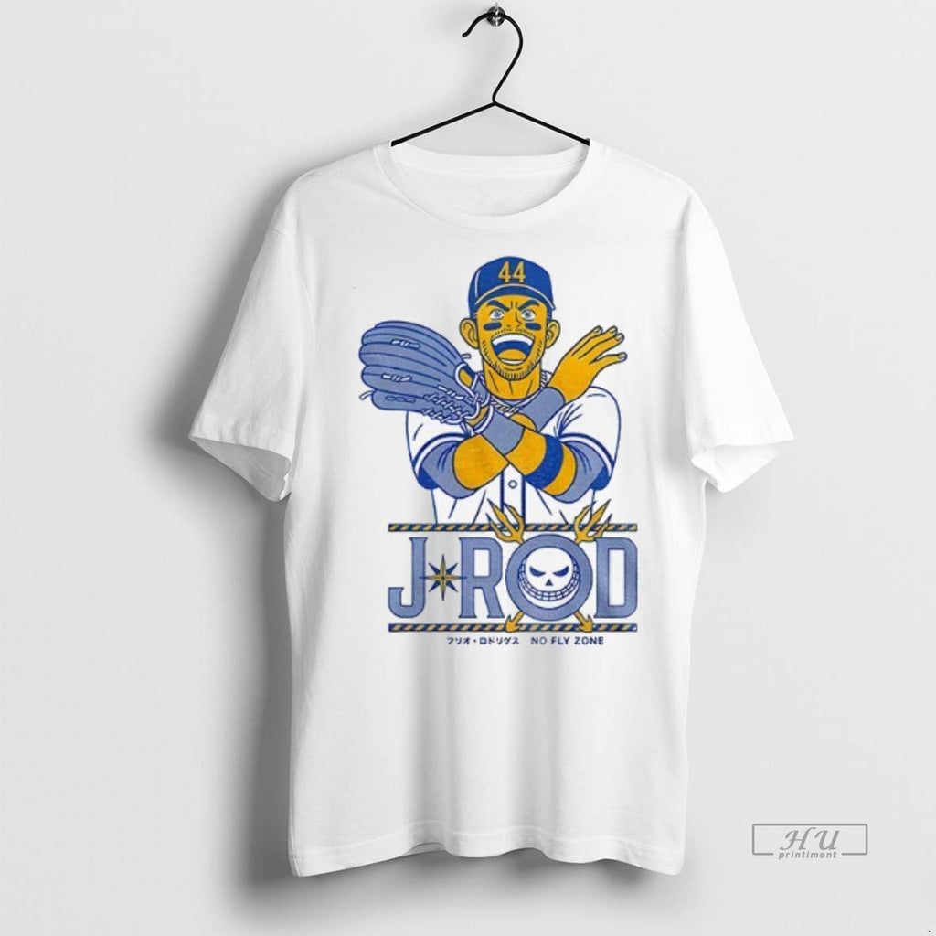 Officials Julio Rodriguez Seattle Mariners Mlb - Adult & Kids T-Shirts, Sweatshirts & Hoodies apparel design preview 1