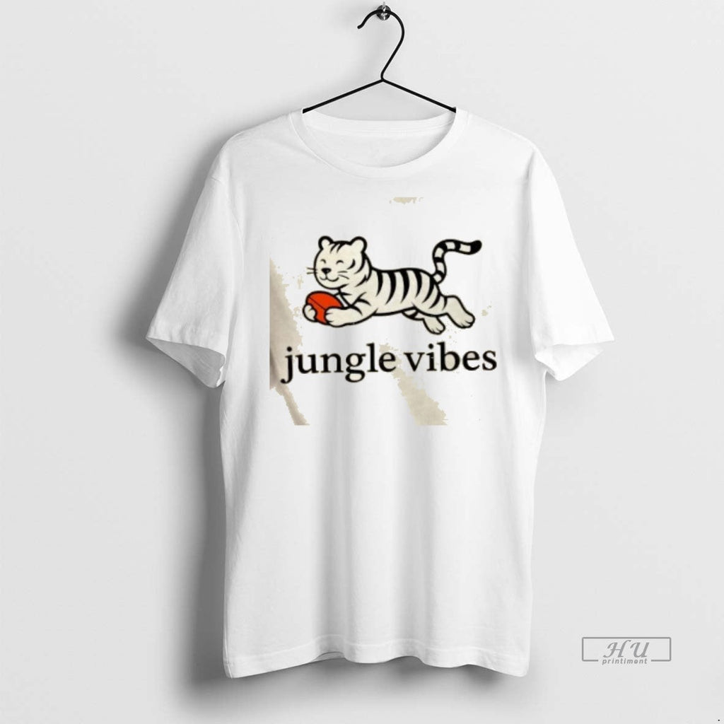 Officials Jungle Vibes Run Wild Tiger Sweater - Adult & Kids T-Shirts, Sweatshirts & Hoodies apparel design preview 1