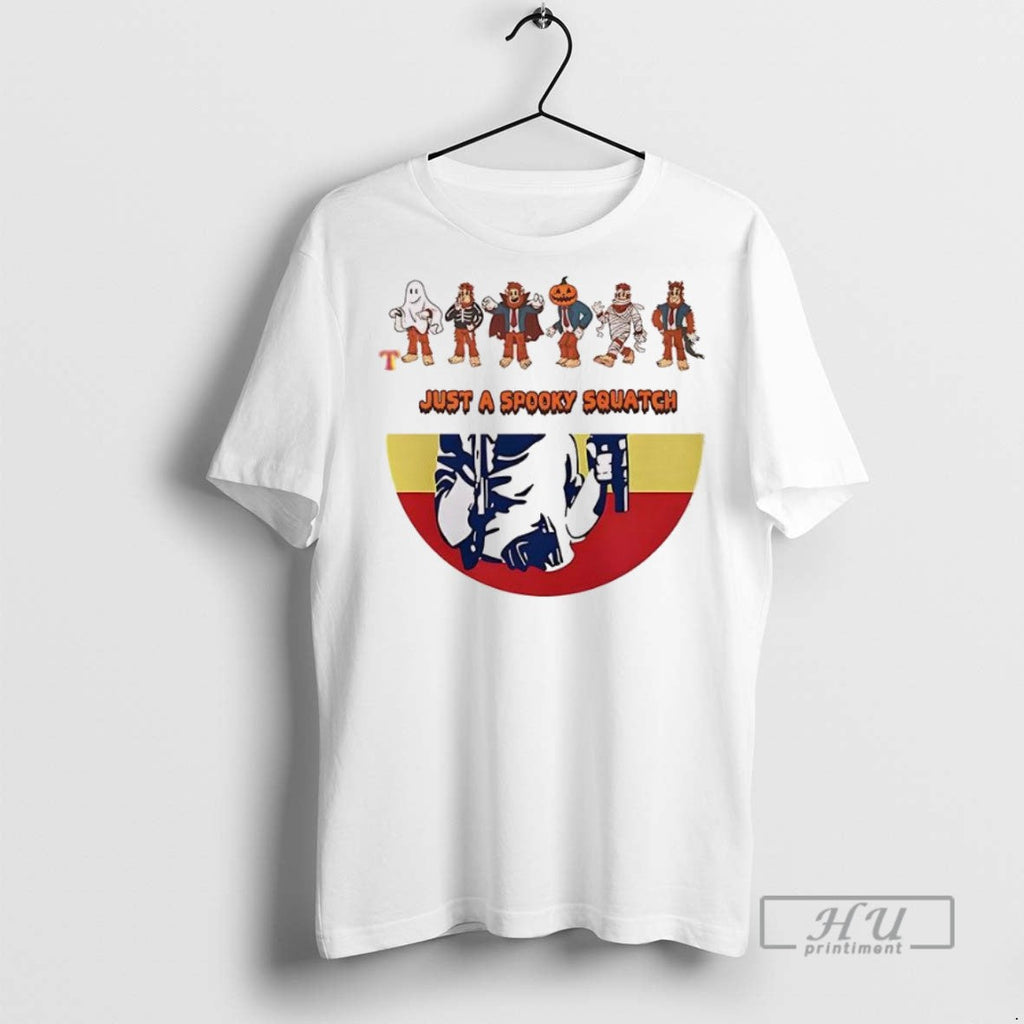 Officials Just A Spooky Squatch - Adult & Kids T-Shirts, Sweatshirts & Hoodies apparel design preview 1
