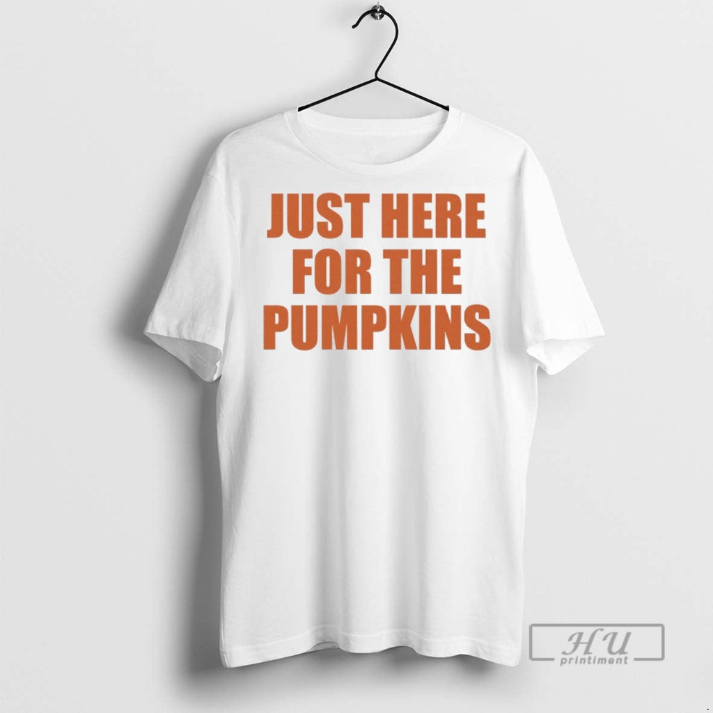Officials Just Here For The Pumpkins Halloween - Adult & Kids T-Shirts, Sweatshirts & Hoodies apparel design preview 1