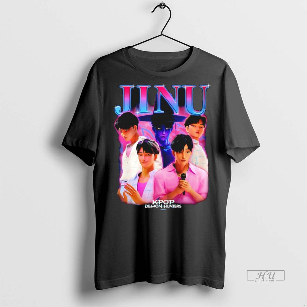 Officials Kpop Demon Hunters Jinu Heartthrob Sweater - Adult & Kids T-Shirts, Sweatshirts & Hoodies apparel design preview 1