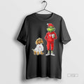 Officials Kansas City Chiefs Grinch And Dog Christmas - Adult & Kids T-Shirts, Sweatshirts & Hoodies apparel design preview 1