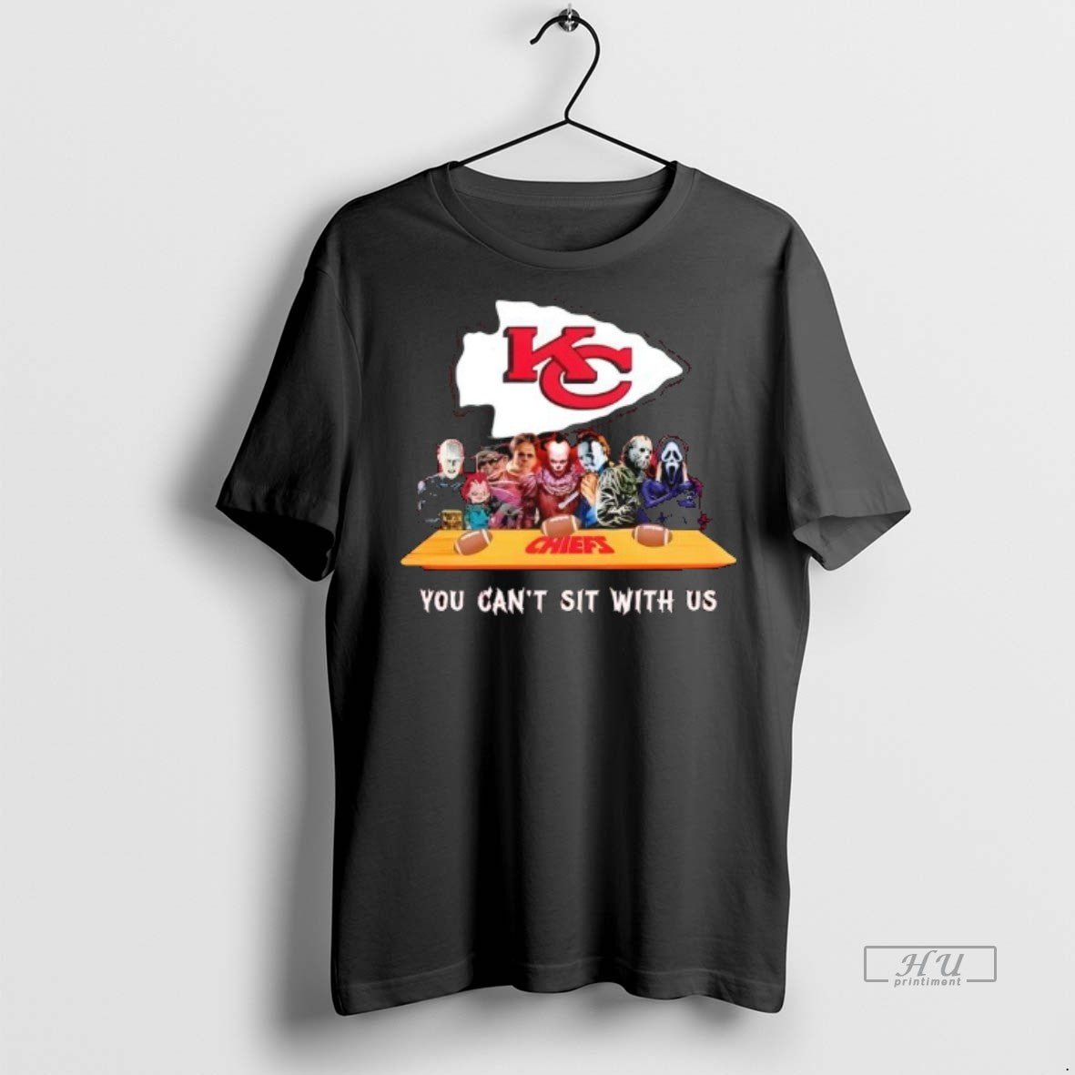 Officials Kansas City Chiefs Horror Movies You Cant - Adult & Kids T-Shirts, Sweatshirts & Hoodies apparel design preview 1