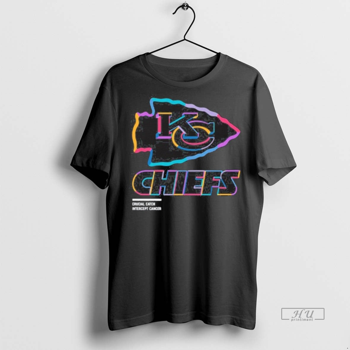 Officials Kansas City Chiefs Logo Crucial Catch - Adult & Kids T-Shirts, Sweatshirts & Hoodies apparel design preview 1