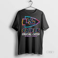 Officials Kansas City Chiefs Logo Crucial Catch - Adult & Kids T-Shirts, Sweatshirts & Hoodies apparel design preview 1
