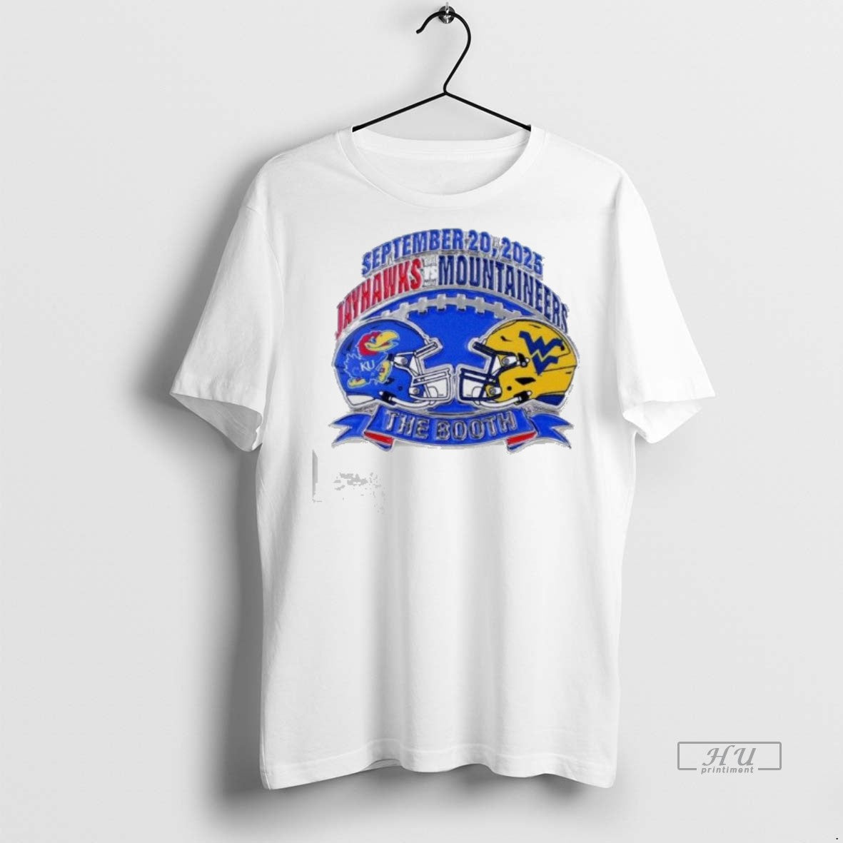 Officials Kansas Jayhawks Souvenir 2025 Vs West - Adult & Kids T-Shirts, Sweatshirts & Hoodies apparel design preview 1