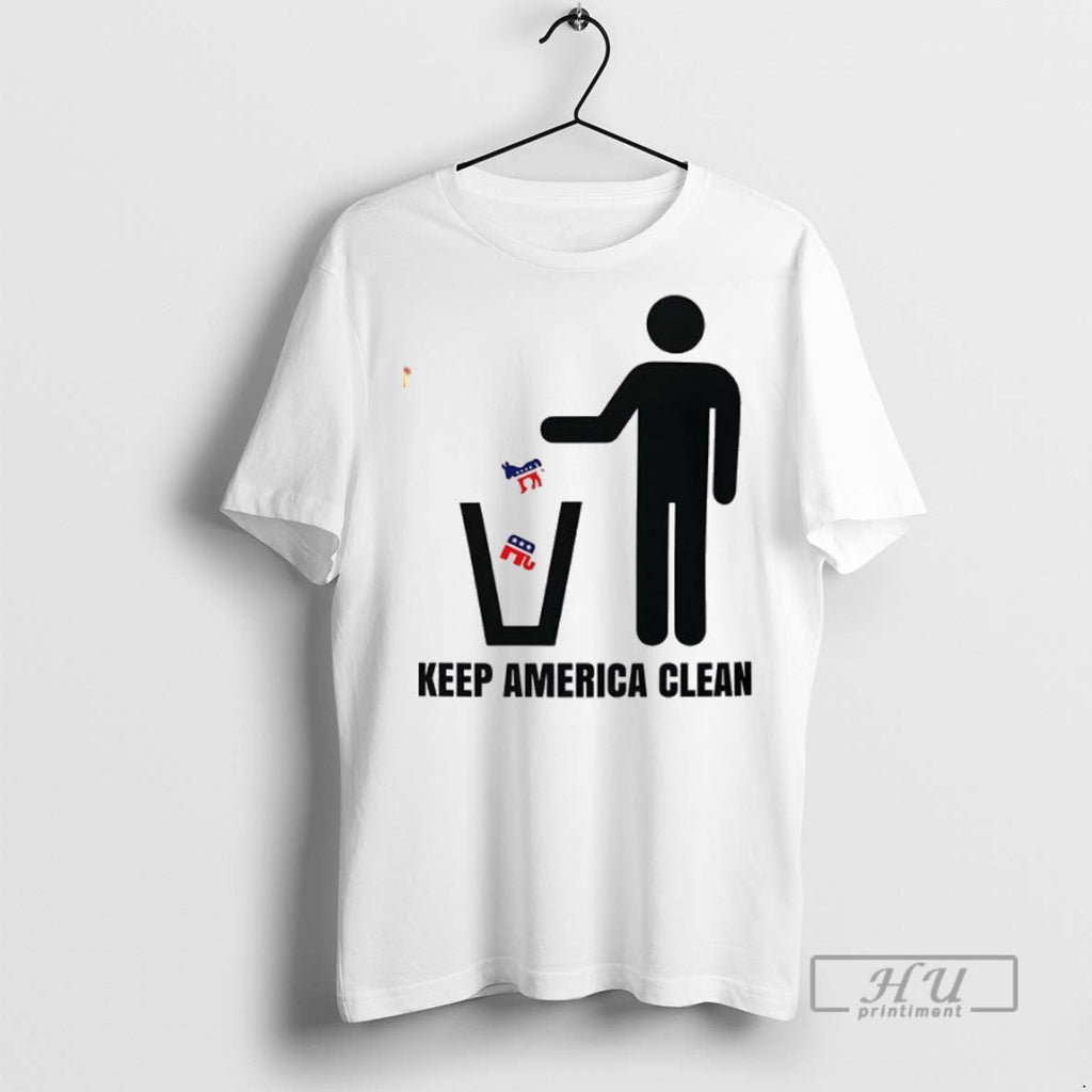 Officials Keep America Clean - Adult & Kids T-Shirts, Sweatshirts & Hoodies apparel design preview 1