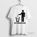 Officials Keep America Clean - Adult & Kids T-Shirts, Sweatshirts & Hoodies apparel design preview 1