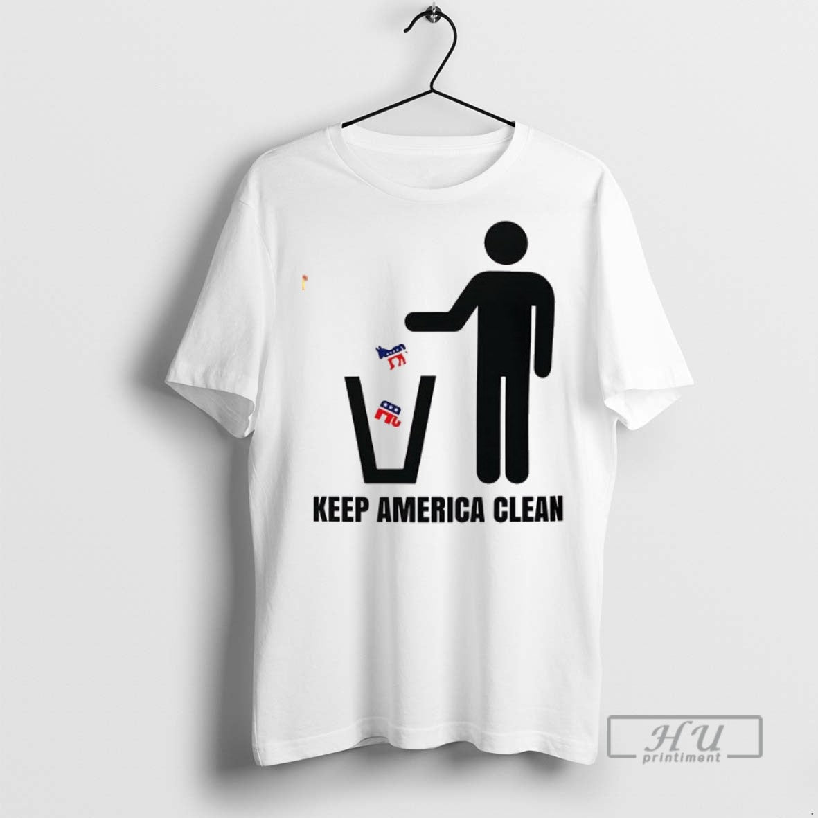 Officials Keep America Clean - Adult & Kids T-Shirts, Sweatshirts & Hoodies apparel design preview 1