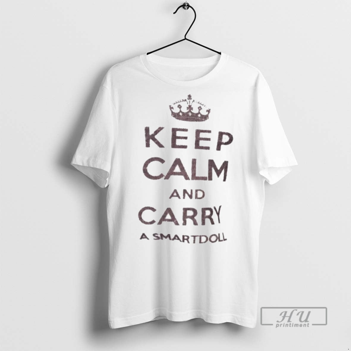 Officials Keep Calm And Carry A Smart Doll - Adult & Kids T-Shirts, Sweatshirts & Hoodies apparel design preview 1
