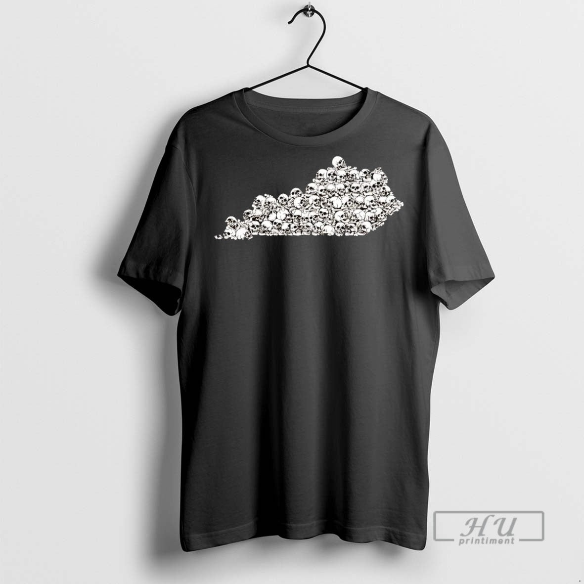 Officials Kentucky Skulls Halloween - Adult & Kids T-Shirts, Sweatshirts & Hoodies apparel design preview 1
