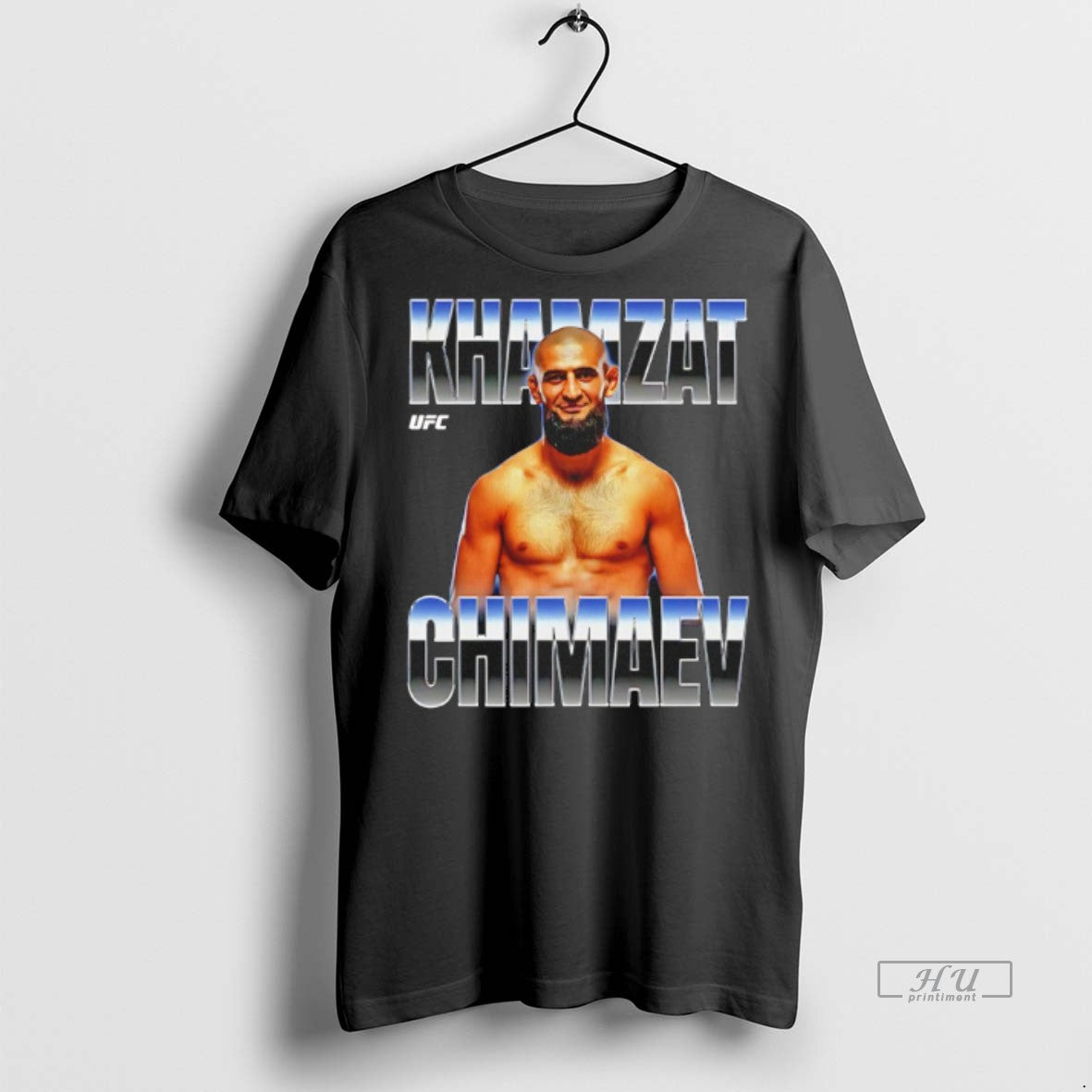 Officials Khamzat Chimaev Ufc Fighter Name Graphic - Adult & Kids T-Shirts, Sweatshirts & Hoodies apparel design preview 1