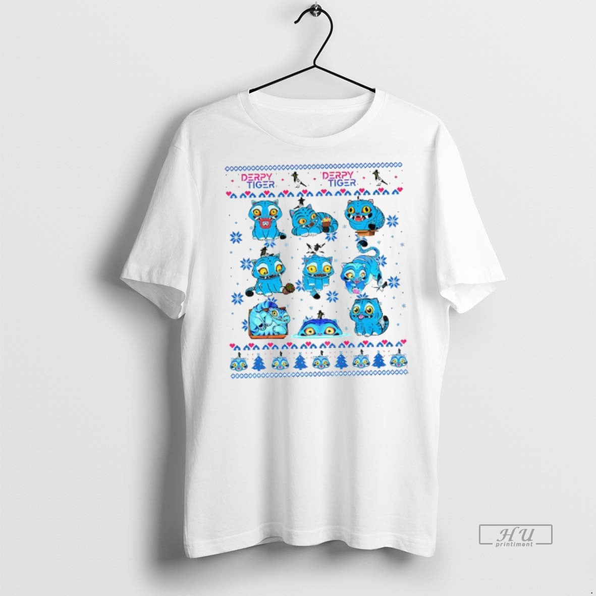 Officials Kpop Derpy The Tiger Demon Hunter Saja Boys - Adult & Kids T-Shirts, Sweatshirts & Hoodies apparel design preview 1