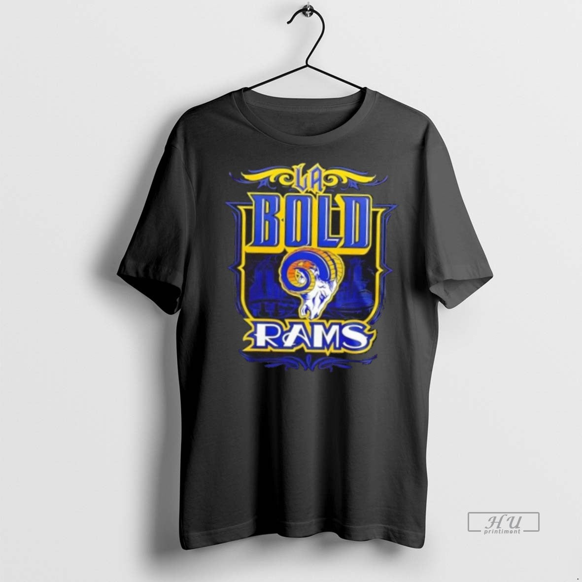Officials La Bold Rams Mister Cartoon 2 Sided Sweater - Adult & Kids T-Shirts, Sweatshirts & Hoodies apparel design preview 1