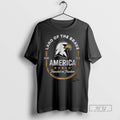 Officials Land Of The Brave America Founded On - Adult & Kids T-Shirts, Sweatshirts & Hoodies apparel design preview 1