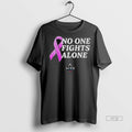 Officials Las Vegas Aces 2025 Cancer Awareness No One - Adult & Kids T-Shirts, Sweatshirts & Hoodies apparel design preview 1