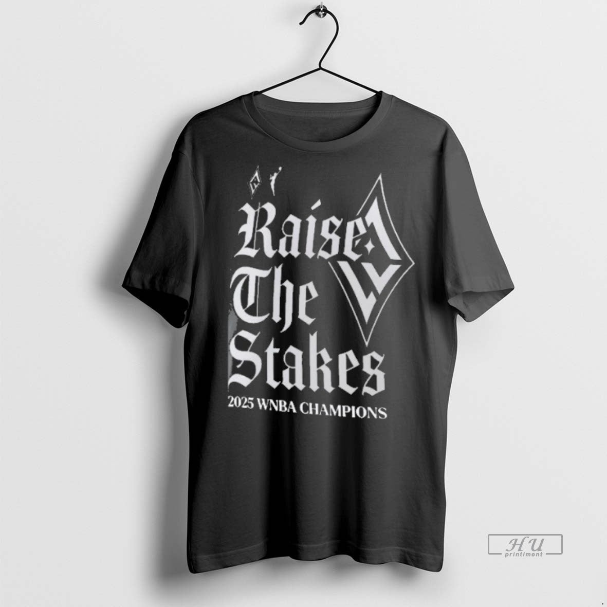 Officials Las Vegas Aces Basketball Raise The Stakes - Adult & Kids T-Shirts, Sweatshirts & Hoodies apparel design preview 1