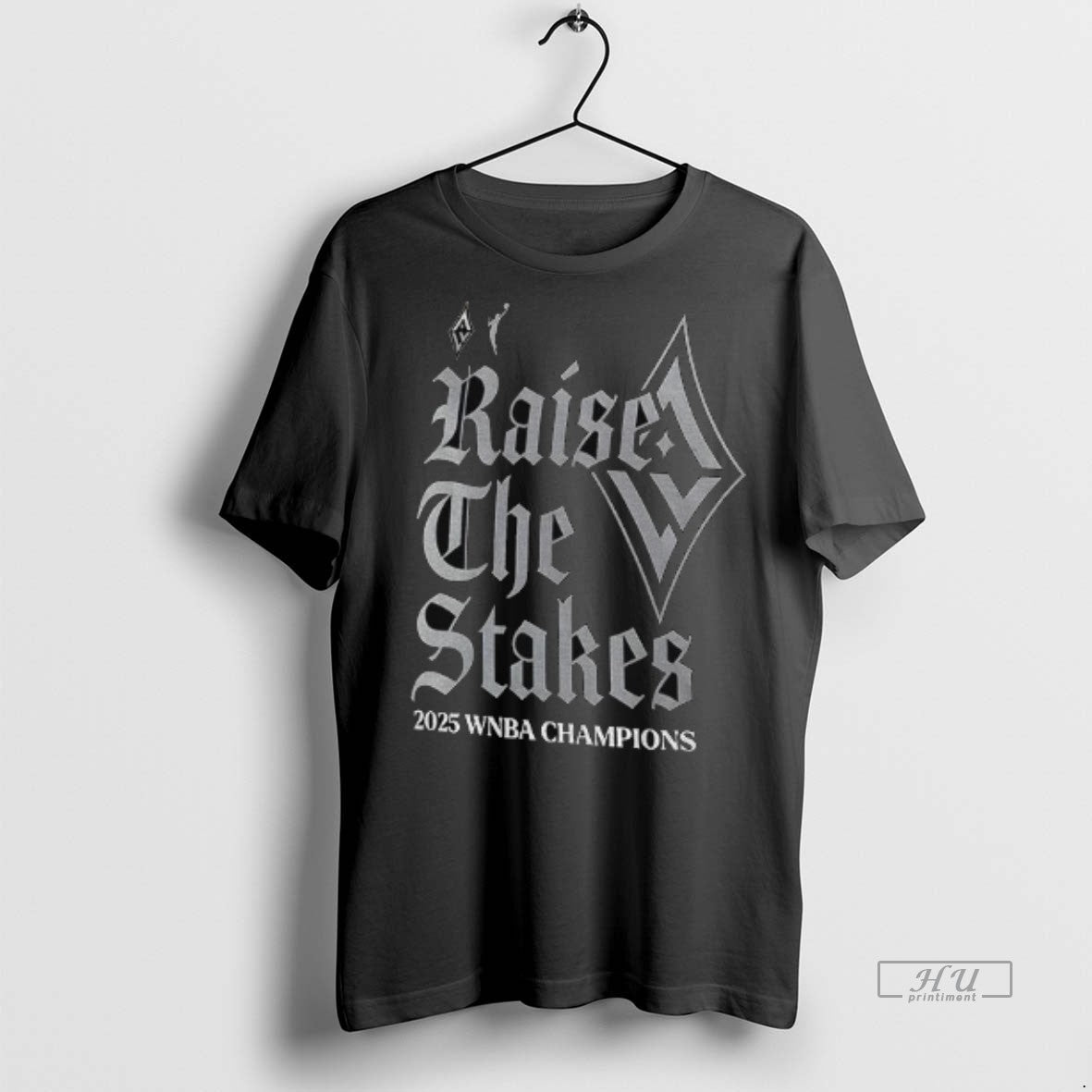 Officials Las Vegas Aces Raise The Stakes Basketball - Adult & Kids T-Shirts, Sweatshirts & Hoodies apparel design preview 1