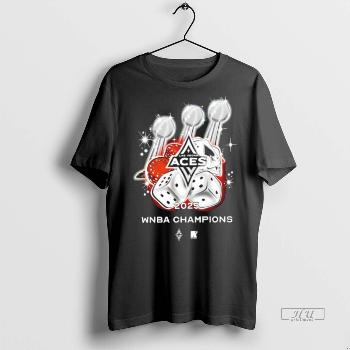 Officials Las Vegas Aces Three Time 2025 Wnba - Adult & Kids T-Shirts, Sweatshirts & Hoodies apparel design preview 1