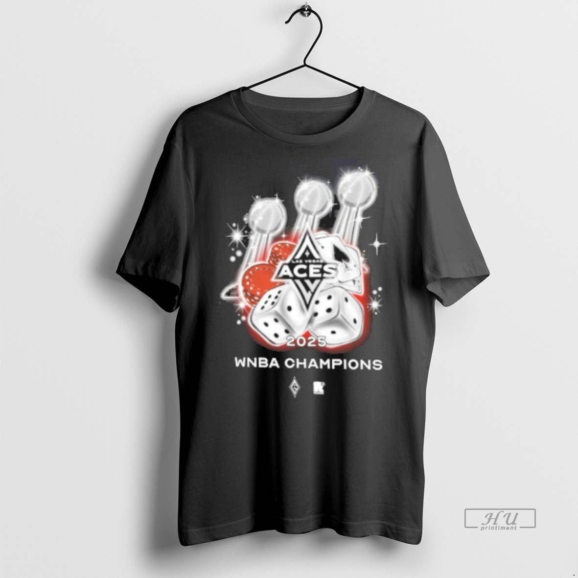 Officials Las Vegas Aces Three Time Wnba Champions - Adult & Kids T-Shirts, Sweatshirts & Hoodies apparel design preview 1