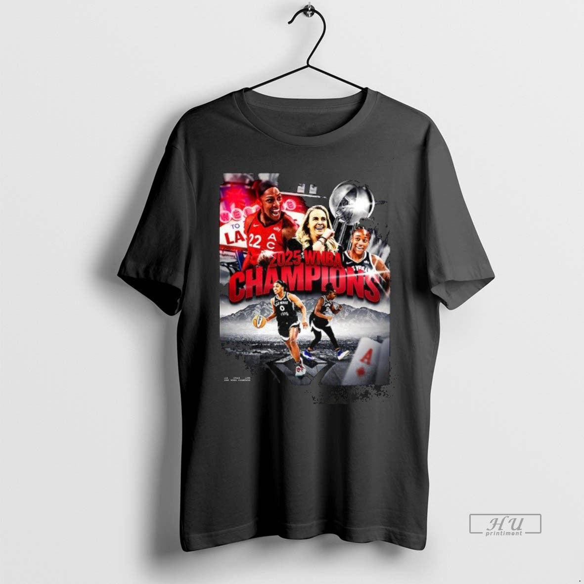 Officials Las Vegas Aces Wnba Champions Back On Top - Adult & Kids T-Shirts, Sweatshirts & Hoodies apparel design preview 1