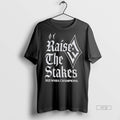 Officials Las Vegas Aces Basketball Raise The Stakes - Adult & Kids T-Shirts, Sweatshirts & Hoodies apparel design preview 1