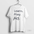Officials Learn Pray Act Sweater - Adult & Kids T-Shirts, Sweatshirts & Hoodies apparel design preview 1