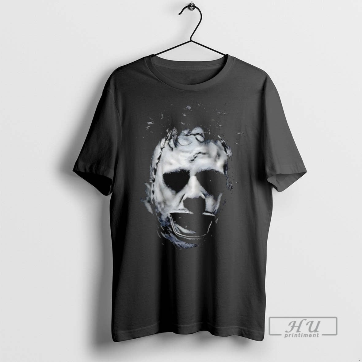Officials Leatherface Horror Character Big Face - Adult & Kids T-Shirts, Sweatshirts & Hoodies apparel design preview 1