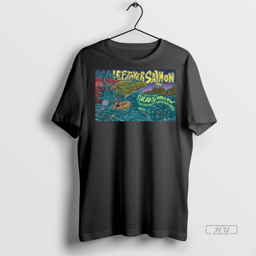 Officials Leftover Salmon The Outpost New River Gorge - Adult & Kids T-Shirts, Sweatshirts & Hoodies apparel design preview 1
