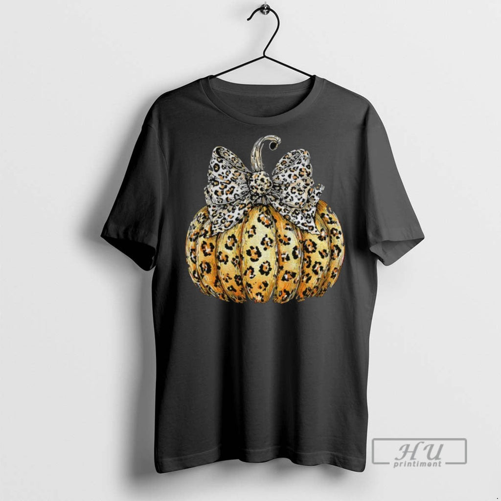 Officials Leopard Pumpkin Preppy Ghost Boo Spooky - Adult & Kids T-Shirts, Sweatshirts & Hoodies apparel design preview 1