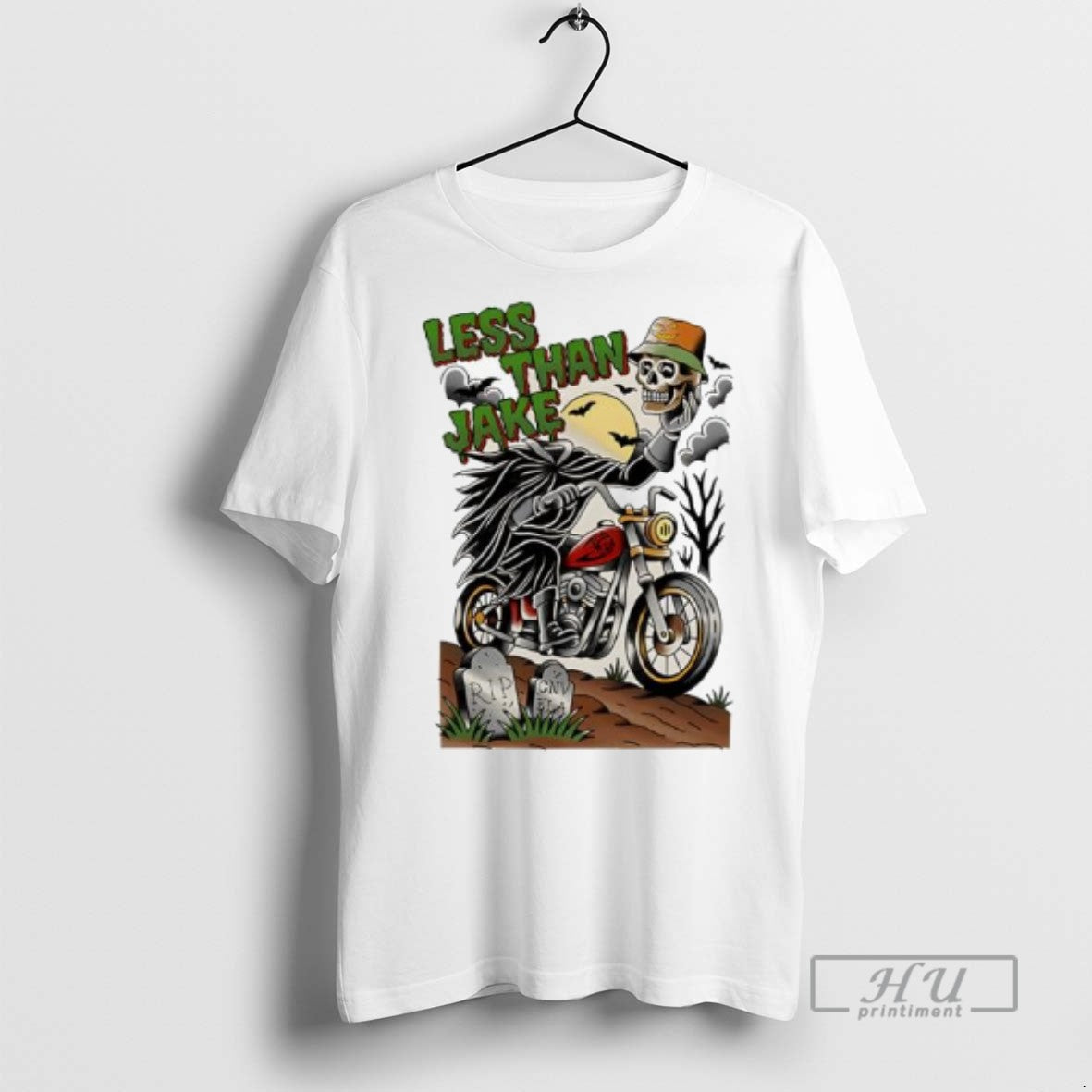 Officials Less Than Jake Skeleton Halloween - Adult & Kids T-Shirts, Sweatshirts & Hoodies apparel design preview 1